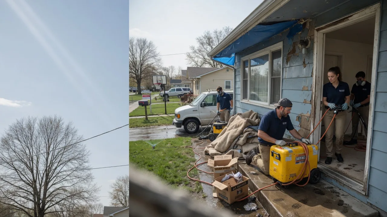 Basement Flood Cleanup in Reubens, ID near me